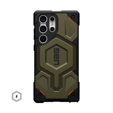 Чохол UAG Monarch Pro для Galaxy S23 Ultra Kevlar Elemental Green
