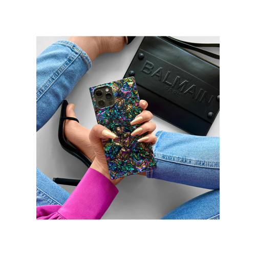 Чохол Flaunt Abalone Shell SQUARE для iPhone 14 Pro Multicolor