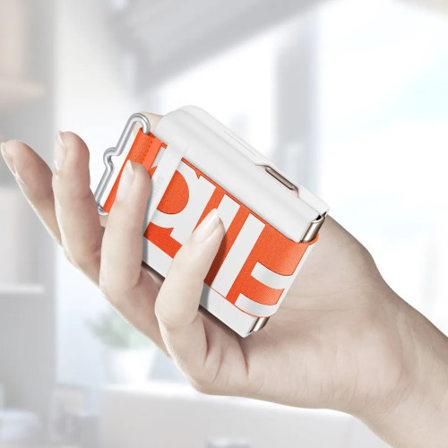 Чохол Samsung Strap Silicone Cover для Samsung Galaxy Z Flip4 White