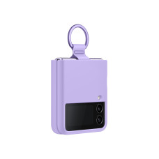 Чохол Samsung Silicone Cover with Ring для Galaxy Z Flip4 Bora Purple