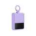 Чохол Samsung Silicone Cover with Ring для Galaxy Z Flip4 Bora Purple