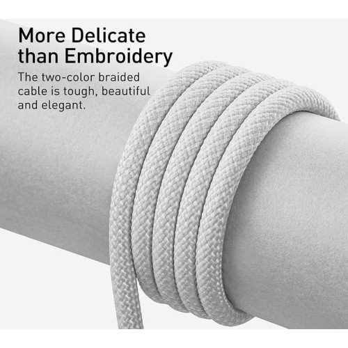 Кабель Baseus Dynamic Series Fast Charging Lightning 2.4A (1m) White