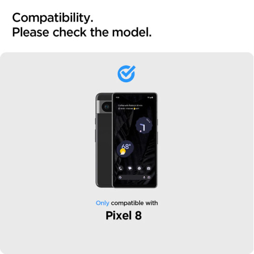 Захисне скло Spigen для Google Pixel 8 AlignMaster Full Cover GLAS.tR (2Pack)