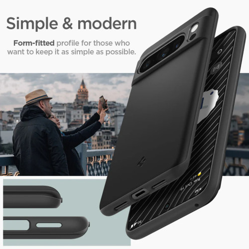 Чохол Spigen Thin Fit для Google Pixel 8 Pro Black
