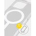 Чохол BodyGuardz Ace Pro MagSafe для iPhone 14 Pro Clear/White