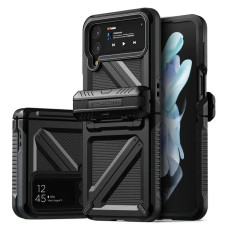 Чохол VRS Design для Galaxy Z Flip 4 Terra Guard Ultimate Black