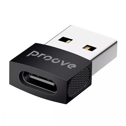 Перехідник OTG Proove Extension USB to Type-C Black