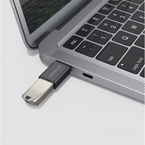 Перехідник OTG Proove Extension Type-C to USB Black