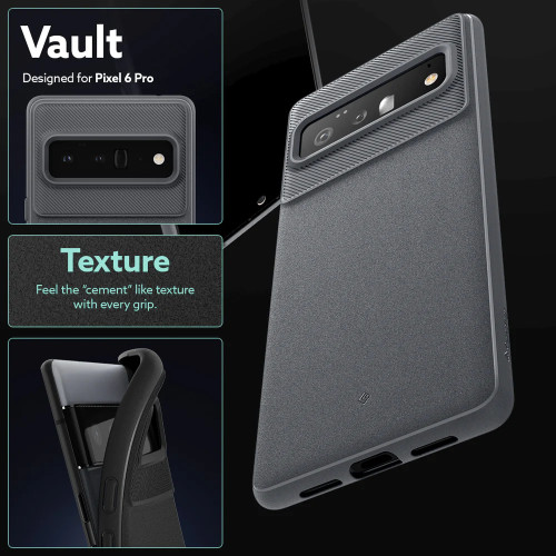 Чохол Caseology Vault для Google Pixel 6 Pro Urban Gray