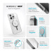 Чохол Speck GemShell Grip MagSafe для iPhone 15 Pro Clear/Chrome