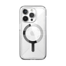 Чохол Speck GemShell Grip MagSafe для iPhone 15 Pro Clear/Chrome