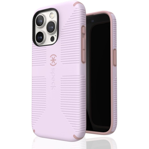 Чохол Speck Candyshell Grip MagSafe для iPhone 15 Pro Soft Lilac/Carnation Petal
