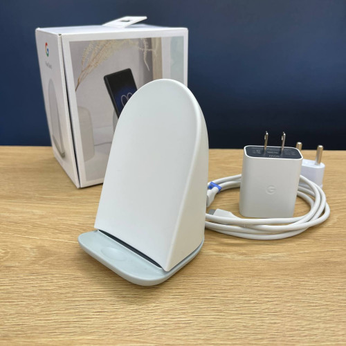 Вживаний бездротовий зарядний пристрій Google Pixel Stand 2 White GA03002-US (Ідеальний+ стан)