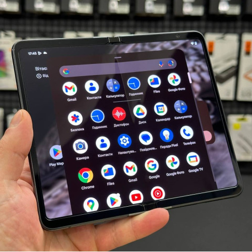 Вживаний смартфон Google Pixel Fold 12/256Gb Obsidian US (Ідеальний+ стан)
