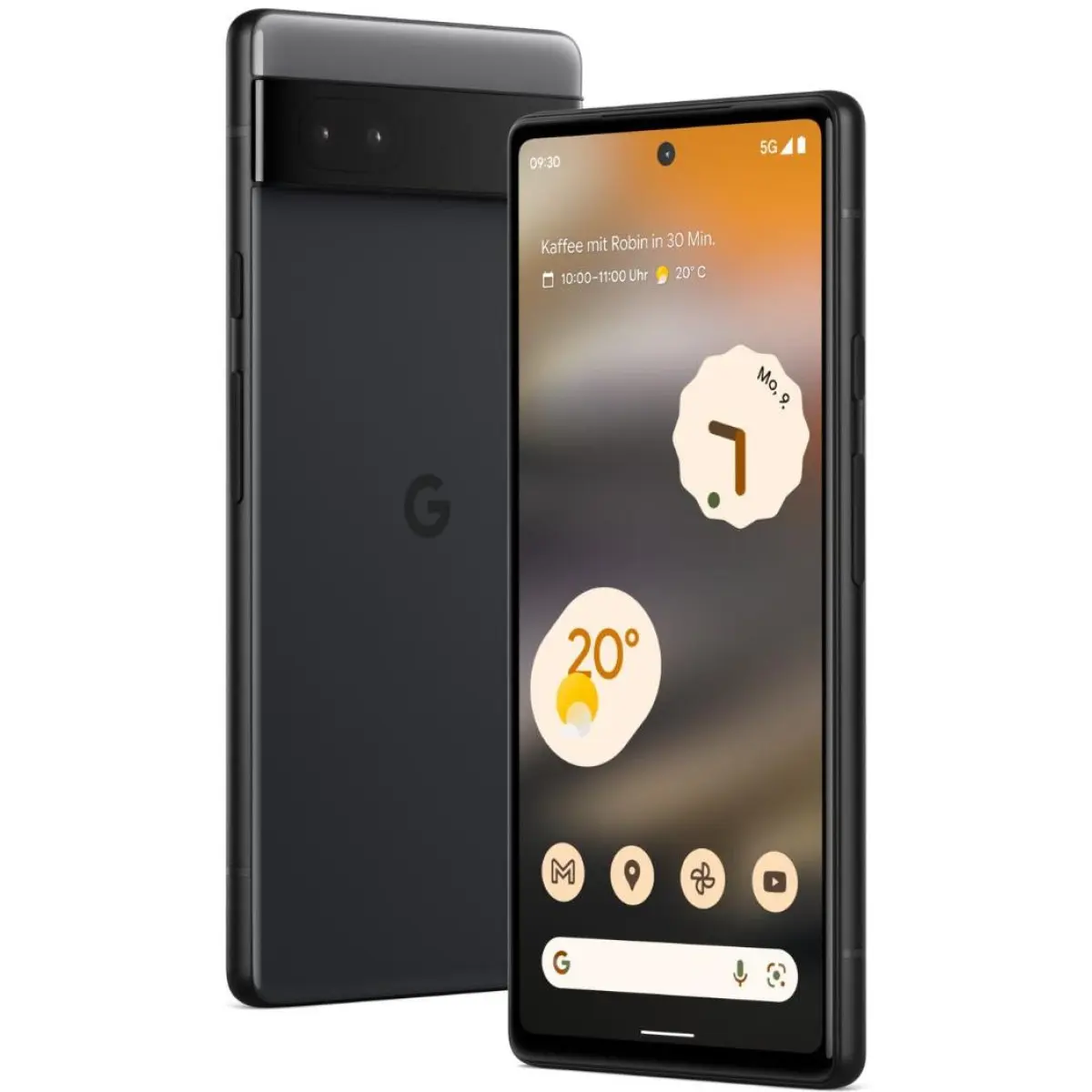 Вживаний смартфон Google Pixel 6a 128Gb Charcoal GX7AS US (Хороший