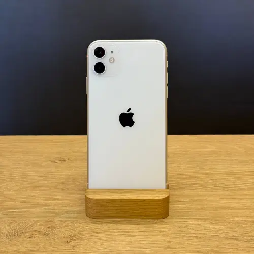 Вживаний смартфон Apple iPhone 11 64Gb White (Хороший стан) купити