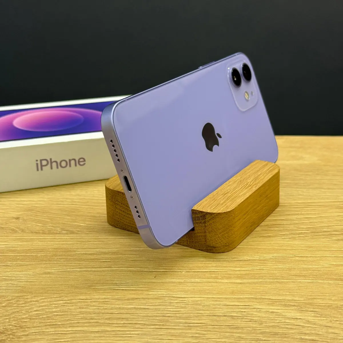 Вживаний смартфон Apple iPhone 12 128Gb Purple (Ідеальний+ стан