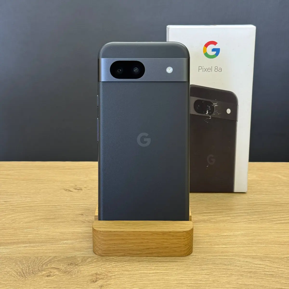 Вживаний смартфон Google Pixel 8a 128GB Obsidian US (Хороший+ стан