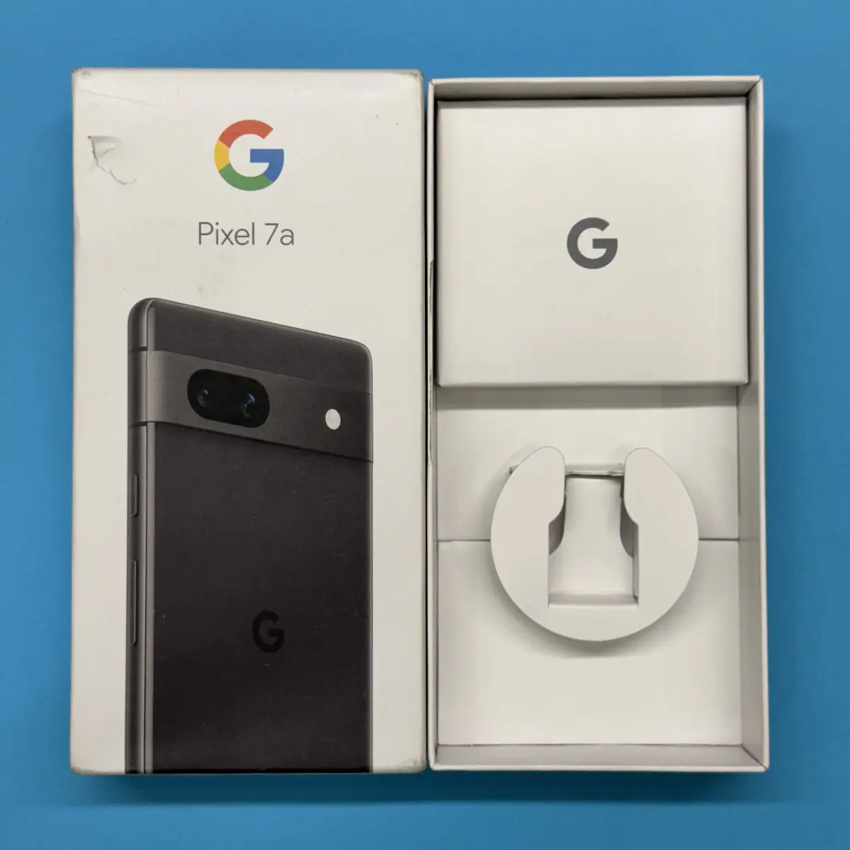Коробка від смартфону Google Pixel 7a Charcoal (B-сток) купити за
