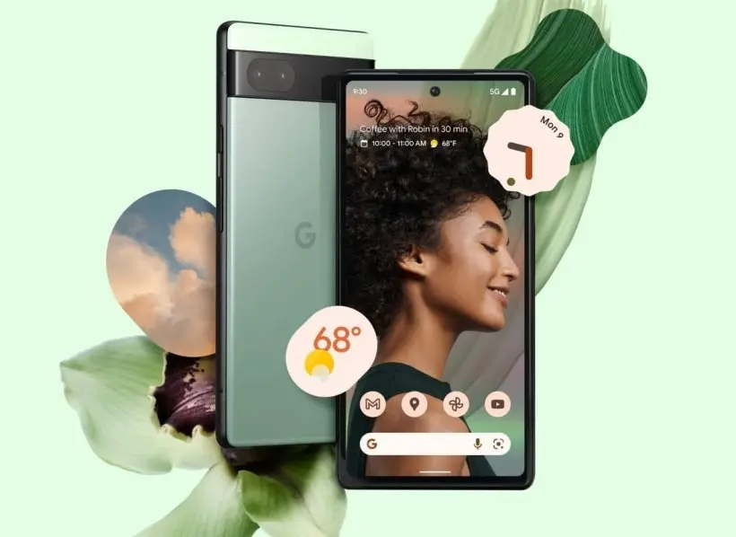 Смартфон Google Pixel 6a 128Gb Chalk GX7AS US (Open Box