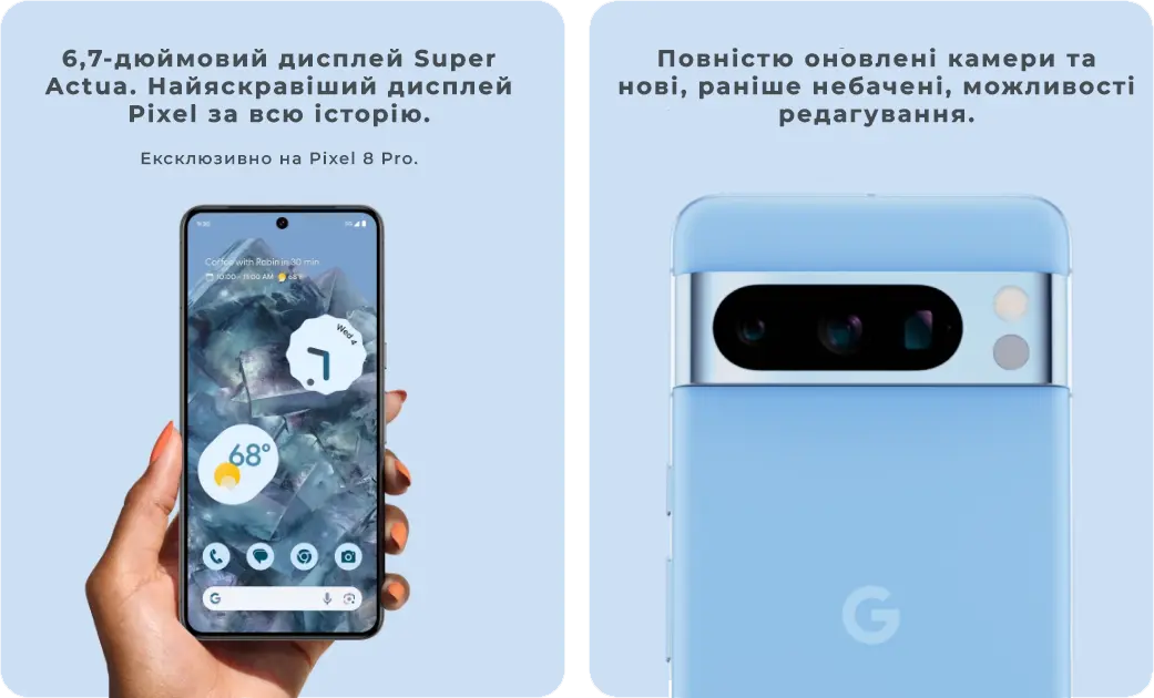 Смартфон Google Pixel 8 Pro 128Gb Obsidian G1MNW US (Open Box