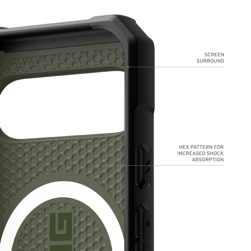 Чохол UAG Pathfinder Pro Magnetic для Google Pixel 9 Pro Olive Drab