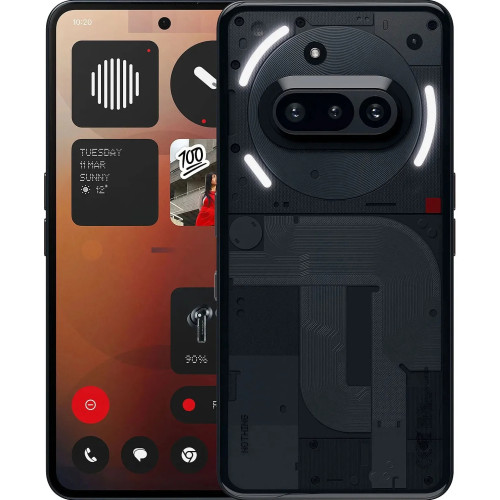 Вживаний смартфон Nothing Phone (3a) 12/256GB Black Global (Ідеальний+ стан)