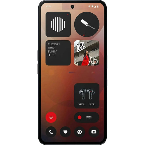 Смартфон Nothing Phone (3a) 8/128GB Black Global