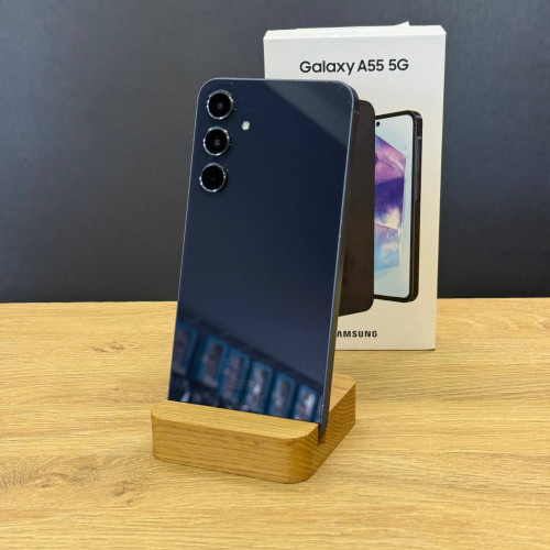 Вживаний смартфон Samsung Galaxy A55 5G 8/256Gb Navy (Хороший+ стан)