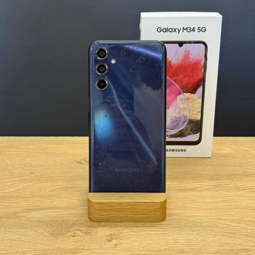 Вживаний смартфон Samsung Galaxy M34 5G (M346) 8/128 Dark Blue (Хороший+ стан)