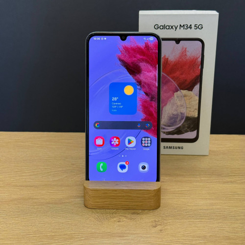 Вживаний смартфон Samsung Galaxy M34 5G (M346) 8/128 Silver (Хороший+ стан)