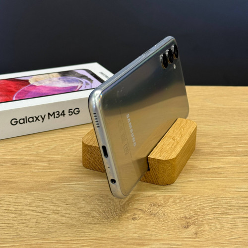 Вживаний смартфон Samsung Galaxy M34 5G (M346) 8/128 Silver (Хороший+ стан)