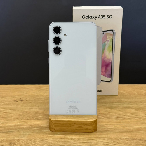 Вживаний смартфон Samsung Galaxy A35 5G 6/128Gb Iceblue (Ідеальний+ стан)