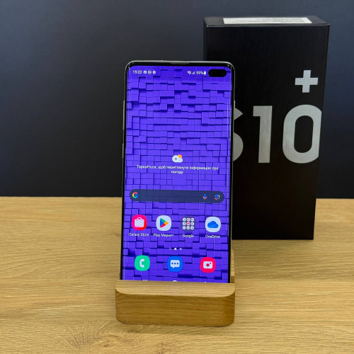 Вживаний смартфон Samsung Galaxy S10 Plus 8/128 Prism White (Задовільний+ стан)