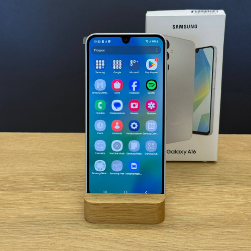 Вживаний смартфон Samsung Galaxy A16 4/128 Gray (Ідеальний+ стан)