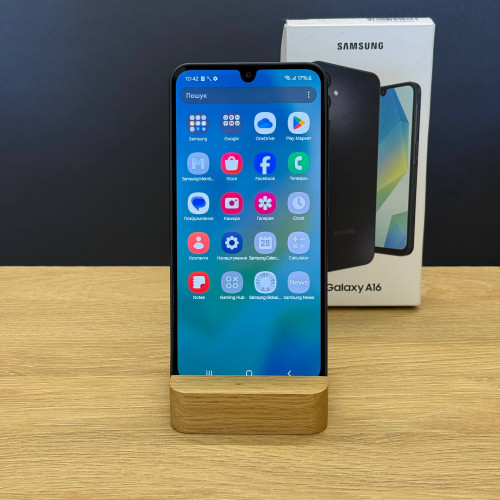 Вживаний смартфон Samsung Galaxy A16 8/256 Black (Хороший+ стан)