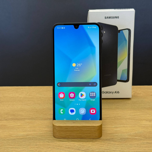 Вживаний смартфон Samsung Galaxy A16 8/256 Black (Хороший+ стан)