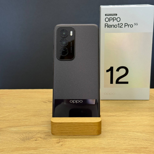 Вживаний смартфон OPPO Reno12 Pro 5G 12/512 Nebula Black (Хороший+ стан)