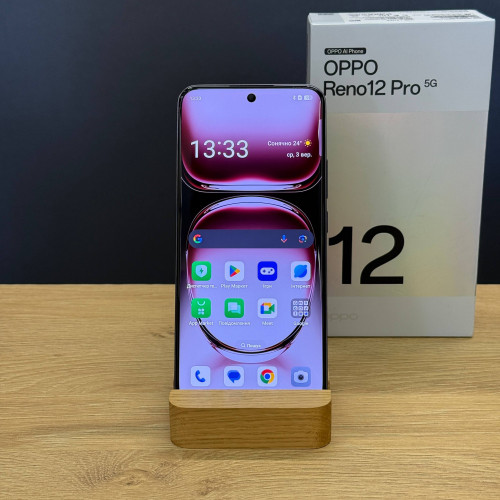 Вживаний смартфон OPPO Reno12 Pro 5G 12/512 Nebula Black (Хороший+ стан)