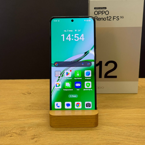 Вживаний смартфон OPPO Reno12 FS 5G 12/512 Olive Green (Хороший+ стан)
