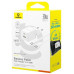 МЗП Baseus Palm Fast Charger Type-C+USB 30W (With Cable Type-C to Type-C 60W 1m) White