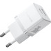 МЗП Baseus Palm Fast Charger Type-C+USB 30W (With Cable Type-C to Type-C 60W 1m) White