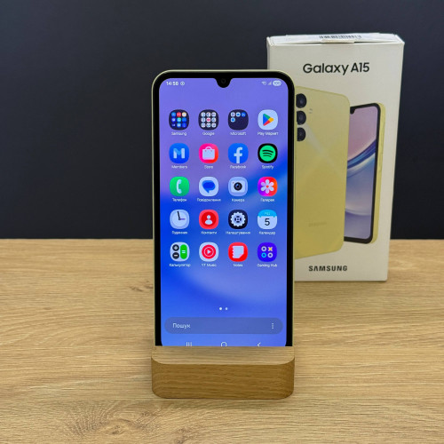 Вживаний смартфон Samsung Galaxy A15 4/128 Yellow (Хороший+ стан)