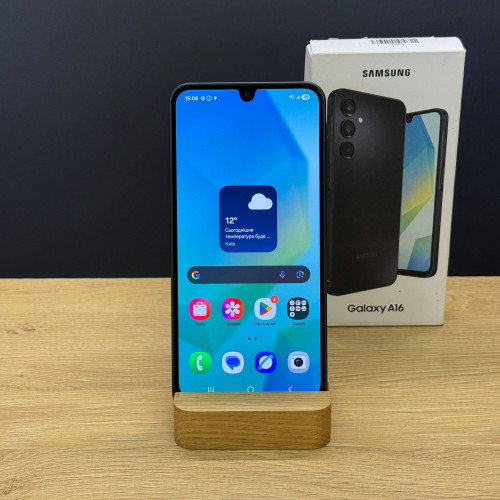 Вживаний смартфон Samsung Galaxy A16 4/128 Black (Хороший+ стан)
