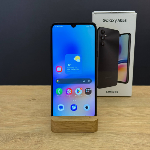 Вживаний смартфон Samsung Galaxy A05s 4/128Gb Black (Хороший+ стан)