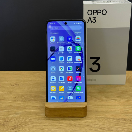 Вживаний смартфон Oppo A3 6/256 Sparkle Black (Ідеальний+ стан)