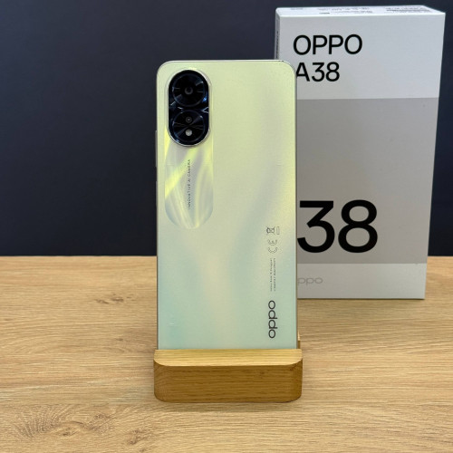 Вживаний смартфон OPPO A38 4/128 Glowing Gold (Хороший+ стан)