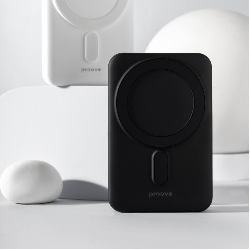 Портативна Батарея Proove Hyperion 2025 20W 10000mAh Magnetic Ring Black