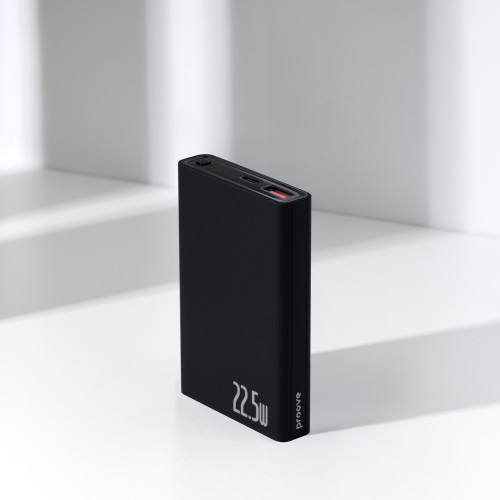 Батарея універсальна Proove Hyper Flux Plus 10000mAh 22.5W Black