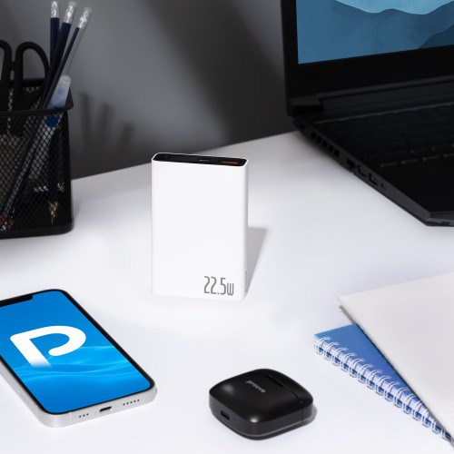 Батарея універсальна Proove Hyper Flux Plus 10000mAh 22.5W White